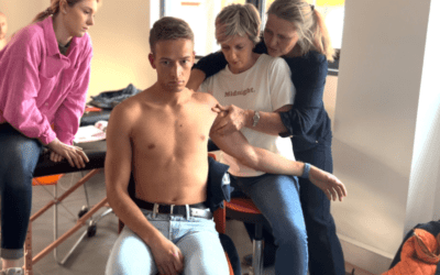 formation kiné recentrage du complexe de l'épaule niveau 1
