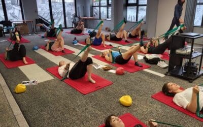 le pilates matwork en formation pratique chez ssk