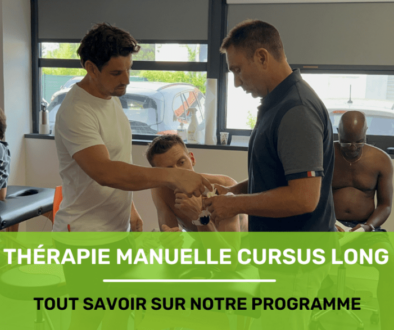 article ssk kiné thérapie manuele cursus long