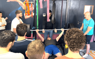 Anthony Delmas en kiné du sport préparation physique