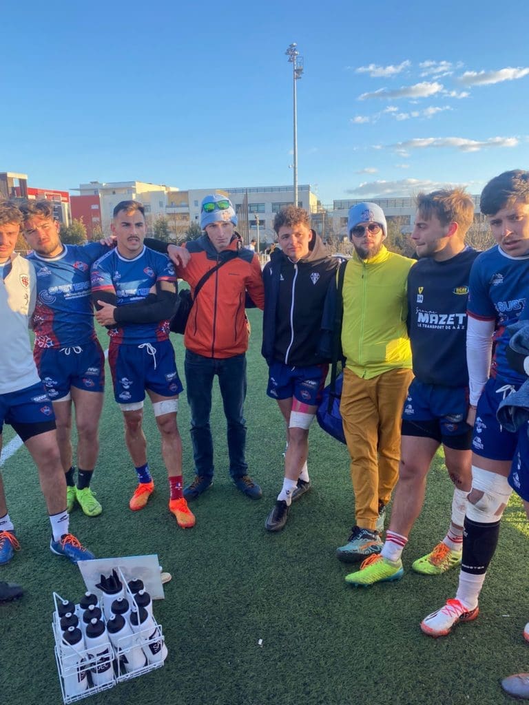 stage en equipe de rugby formation kiné sport