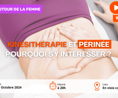 WEBINAR GRATUIT SSK Kinésithérapie et Périnée - 1er Oct