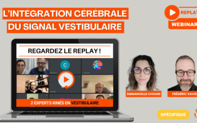 Replay Disponible Comprendre et Rééduquer les Troubles de l’Équilibre grâce au Signal d’Erreur Vestibulaire 1