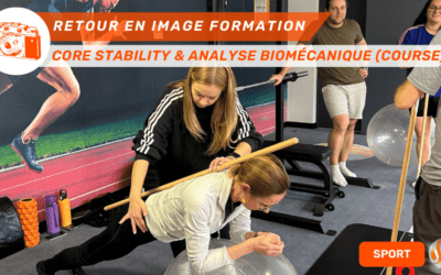 Retour en Images Core Stability Vertical Analyse Biomécanique course Rééducation du Sportif en Action