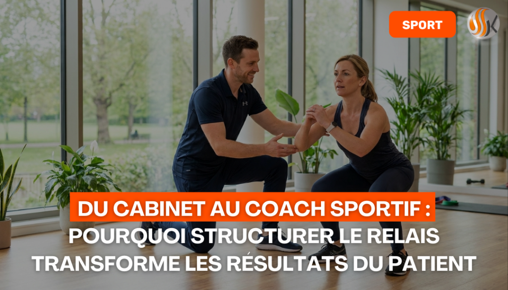 Du cabinet au coach sportif pourquoi structurer le relais transforme les résultats du patient