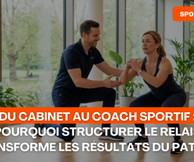 Du cabinet au coach sportif pourquoi structurer le relais transforme les résultats du patient