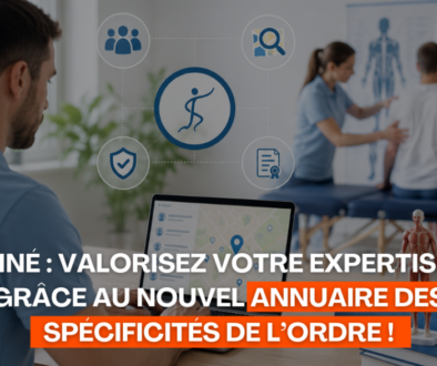 Kiné Valorisez votre expertise grâce au nouvel annuaire des spécificités de l’Ordre