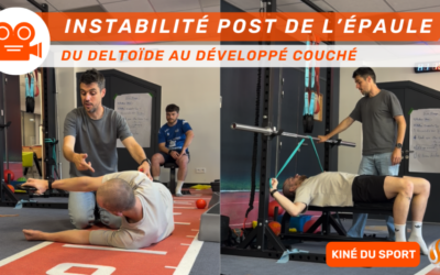 Instabilité postérieure de l'épaule Réactivez le deltoïde post et redevenez fort au développé couché ! (vidéos)