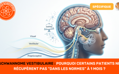 Schwannome vestibulaire pourquoi certains patients ne récupèrent pas dans les normes à 1 mois ?