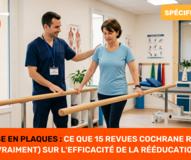 Sclérose en Plaques Ce Que 15 Revues Cochrane Révèlent (Vraiment) sur l'Efficacité de la Rééducation