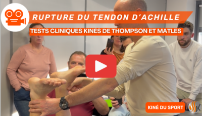 Sécurisez vos diagnostics de cheville en 10 secondes maîtrisez Thompson et Matles pour ne plus jamais rater une rupture d'Achille