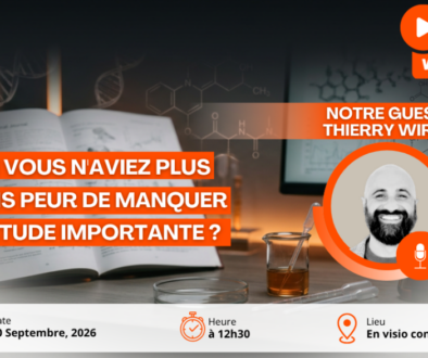 Webinar Gratuit 10 Septembre Et si vous n'aviez plus jamais peur de manquer une étude importante ? 1