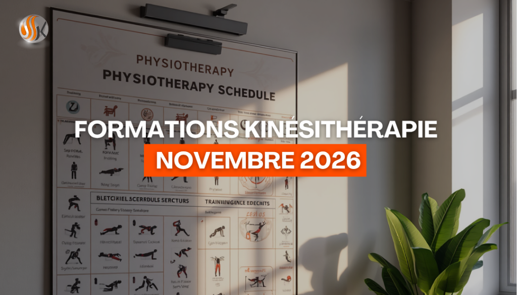 Formations Kinésithérapie Novembre 2026