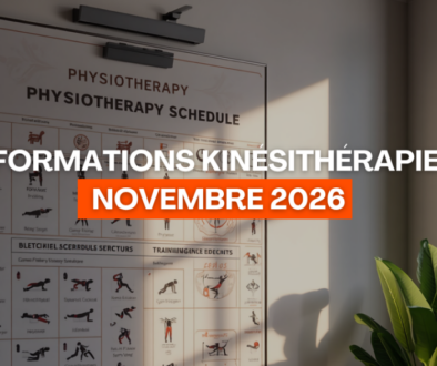 Formations Kinésithérapie Novembre 2026