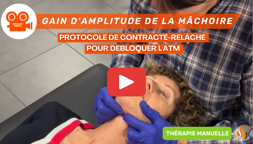 Gain d'amplitude de la mâchoire Le protocole de contracté-relâché pour débloquer l'ATM en cabinet