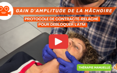 Gain d'amplitude de la mâchoire Le protocole de contracté-relâché pour débloquer l'ATM en cabinet