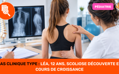 Cas clinique type Léa, 12 ans, scoliose découverte en cours de croissance
