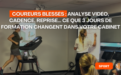Coureurs blessés analyse vidéo, cadence, reprise… ce que 3 jours de formation changent dans votre cabinet